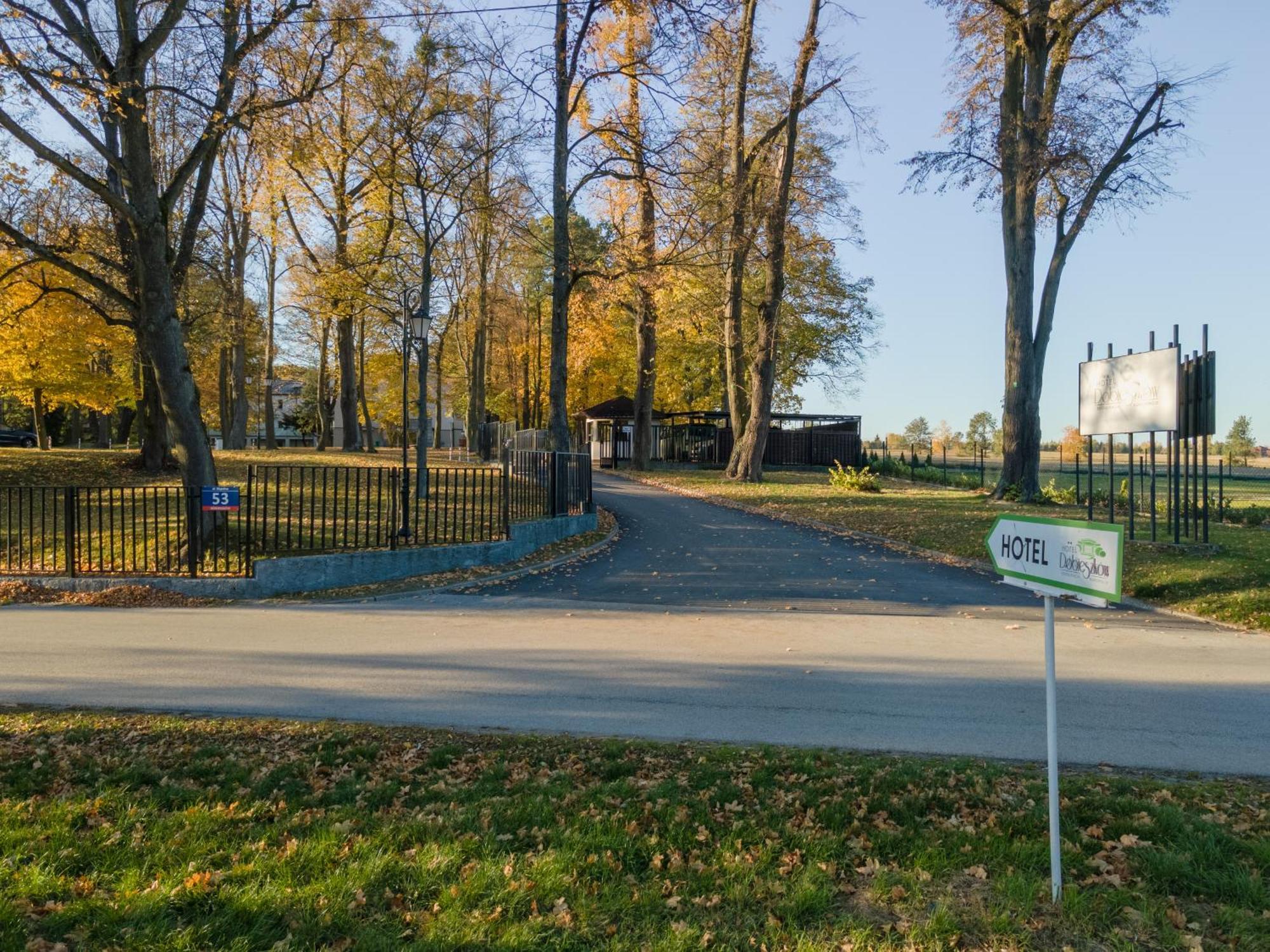 Hotel W Dobieszkowie Стрикув Екстер'єр фото